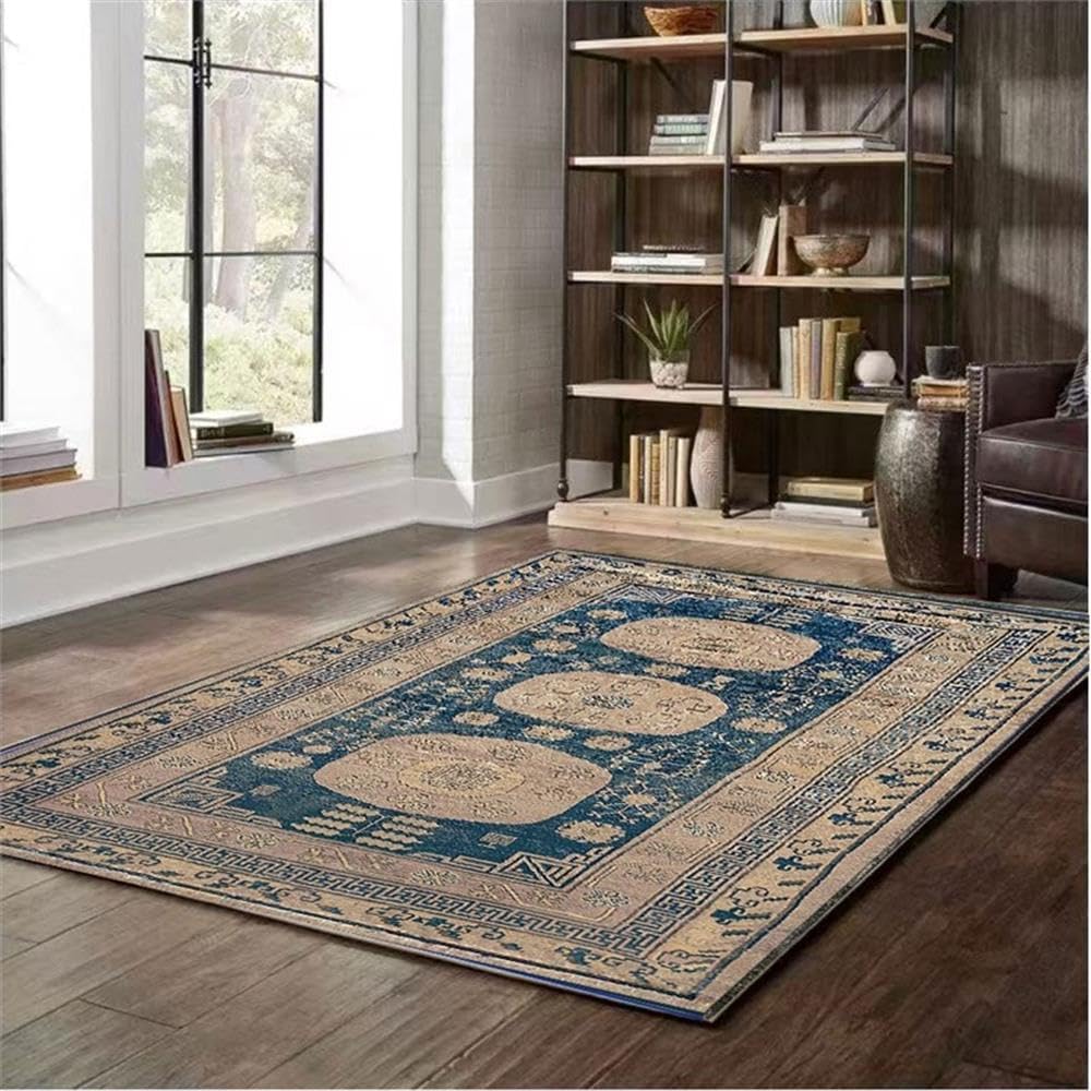 Pemberly Row Ushak Soft Washable Non Slip Area Rug (8' x 10')