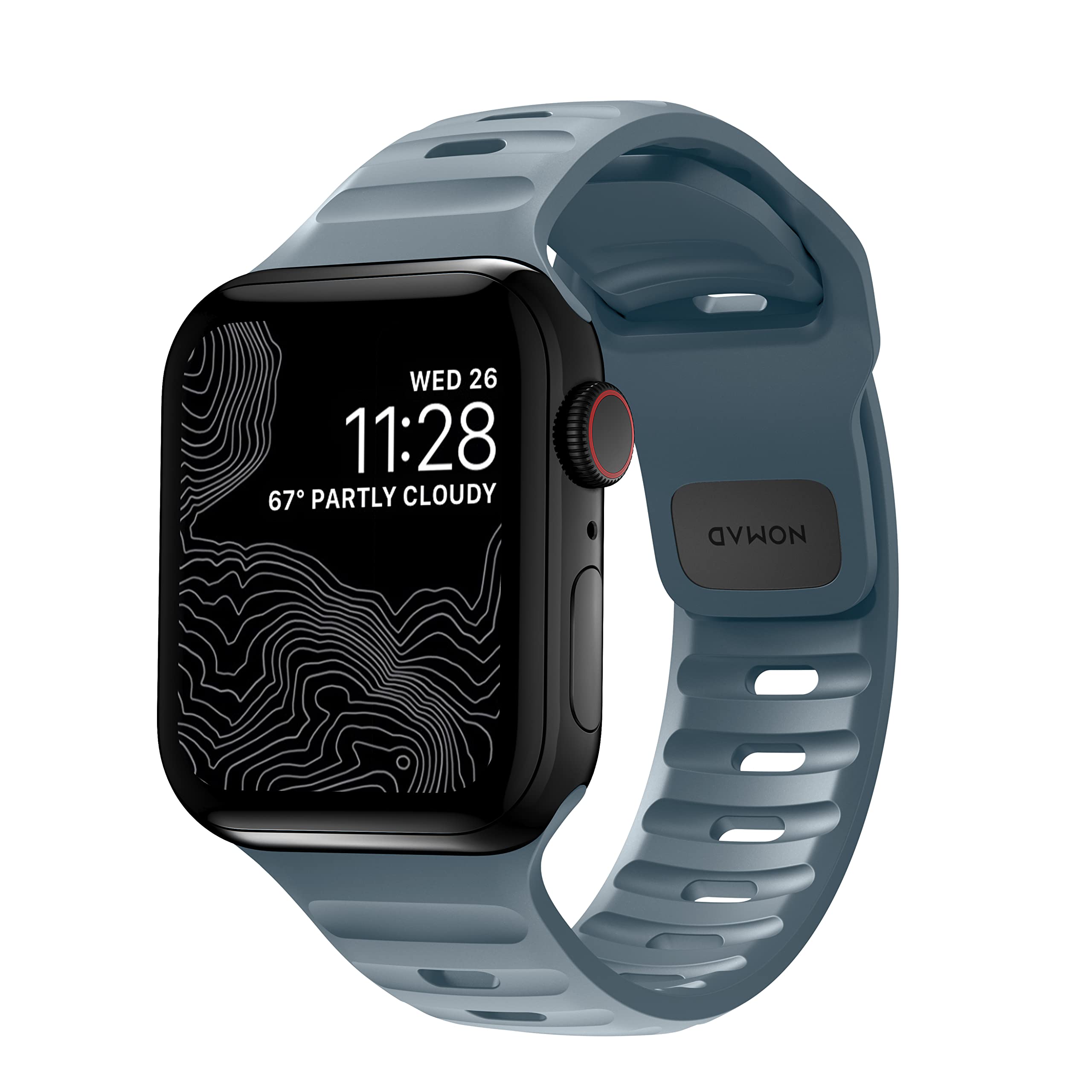NOMAD Sport Band for Apple Watch- 41mm/42mm Marine Blue