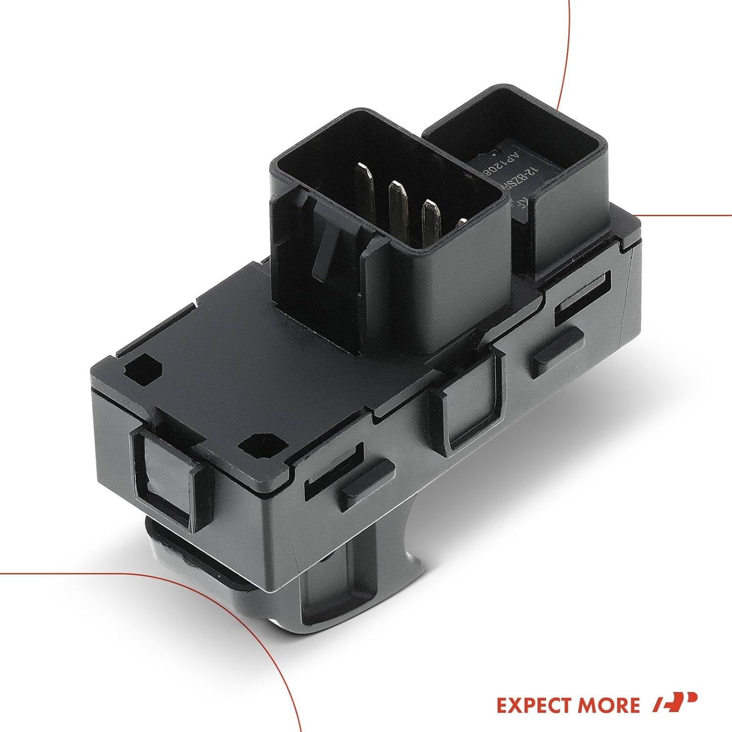 A-Premium Rear or Front Passenger Side Power Window Switch Compatible with Saturn Outlook 2007 2008 2009 2010, Sport Utility, Replace# 25936887, 15913237