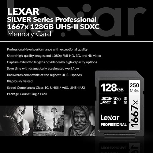 Miniatura 9 de Sony Alpha a7R V 61.0MP Cuerpo de cámara digital intercambiable sin espejo de marco completo, paquete con tarjeta de memoria SDXC UHS-II de 128 GB,