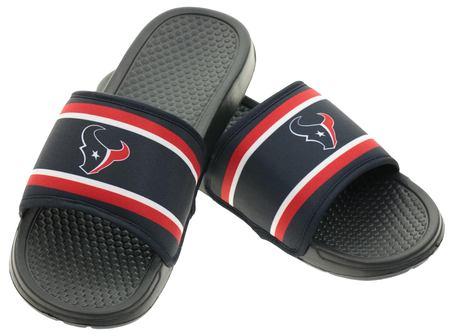 FOCO NFL Team Printed Slide Sandals – Officially Licensed Football Fan Footwear for Comfort &amp; Style