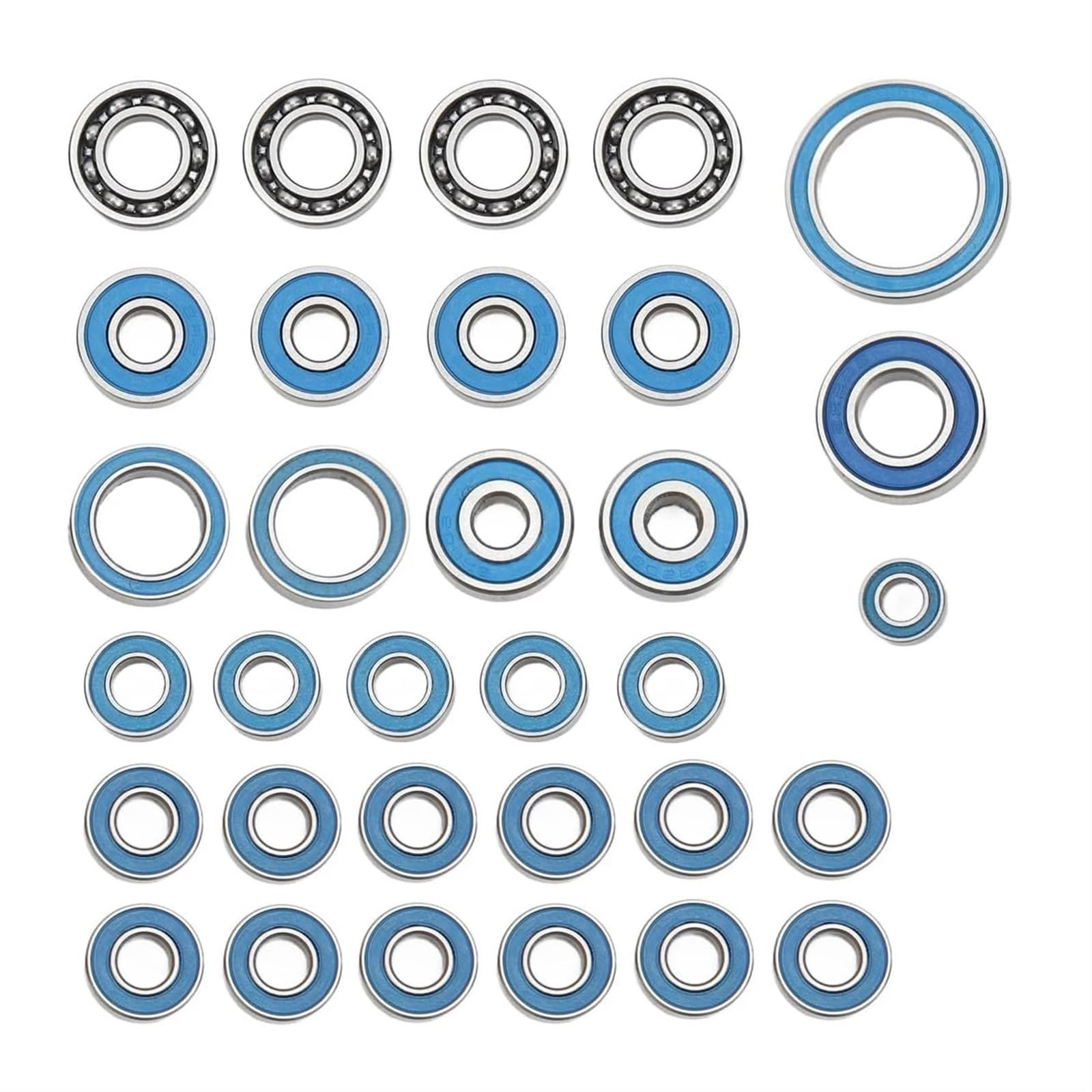RC Lagern Kompatibel Mit Axial Für Capra Für UTB10 4WD 4WS 1/10 RC Crawler Auto Upgrade Teile Zubehör 32PCS Gummi Abgedichtet Kugellager Kit