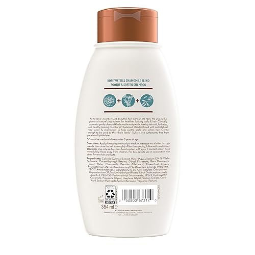 Miniatura 9 de Aveeno - Champú con mezcla de agua de rosas y manzanilla, Champú, NA