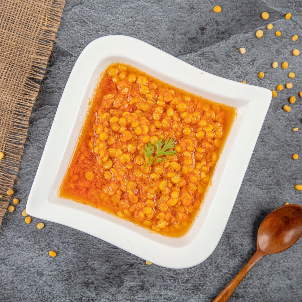 Kajal Mung Dal 10kg Linsen - Proteinreich, Glutenfrei, Vegan, Natürlicher Geschmack, Gesunde Hülsenfrüchte | Gelb Premium Qualität Perfekt für Dal Mungbohnen