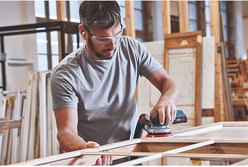 Miniatura 7 de BOSCH GEX18V-5B15 18V Kit de lijadora orbital aleatoria sin escobillas de 5 pulgadas con (1) batería de alimentación avanzada CORE18V 4 Ah