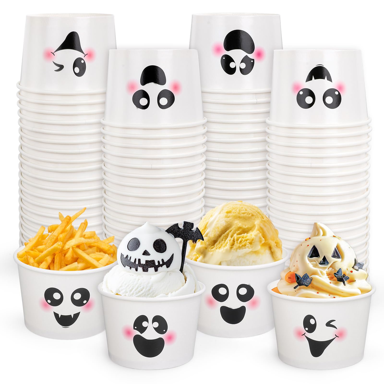 Gobelets en papier Halloween pour les tours ou les friandises d'anniversaire