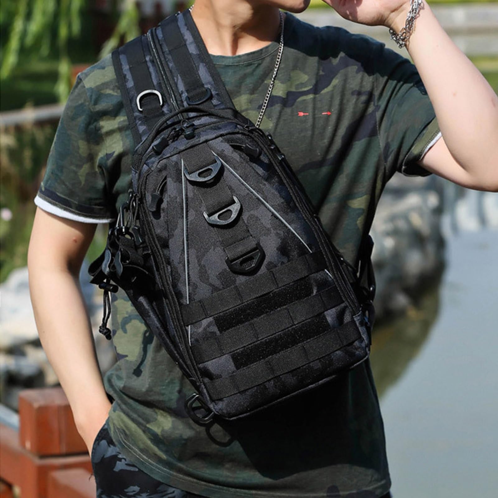 Zaino Tattico Militare, Borsa Quotidiana, Sacco Ciclismo