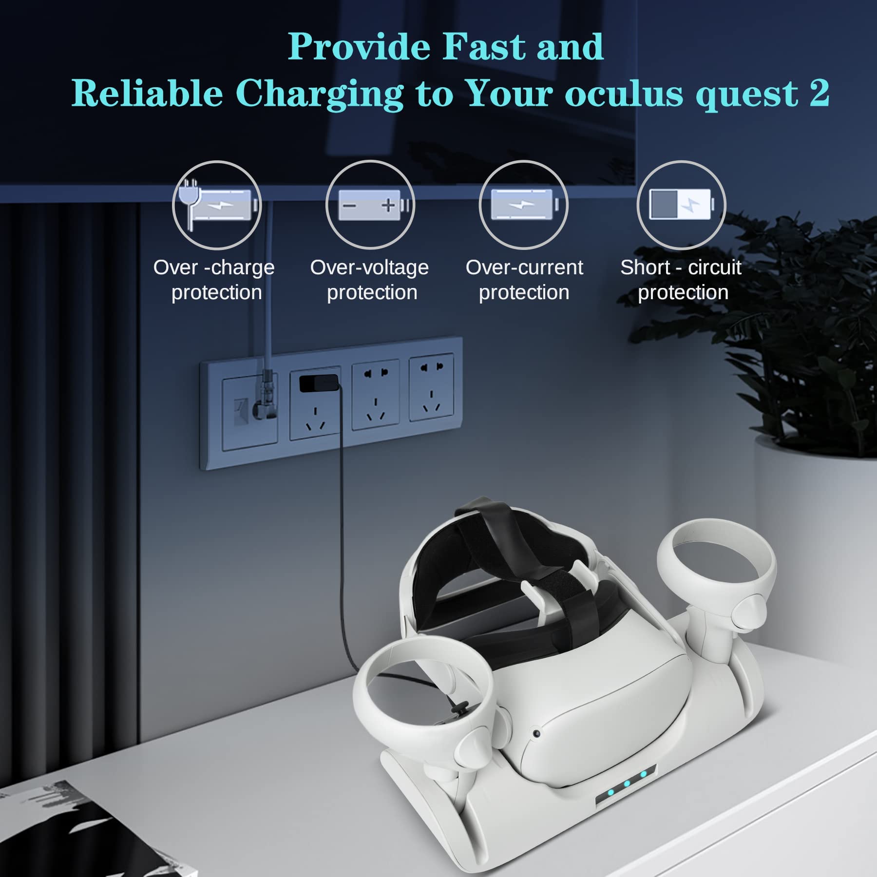 Amazon | Oculus Quest 2/Meta Quest 2用充電ドック Oculus