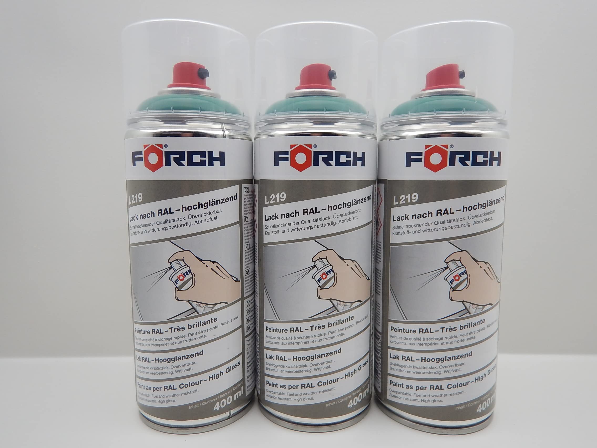Patynowa zieleń zielona RAL 6000 lakier w sprayu w sprayu 400 ml (3)