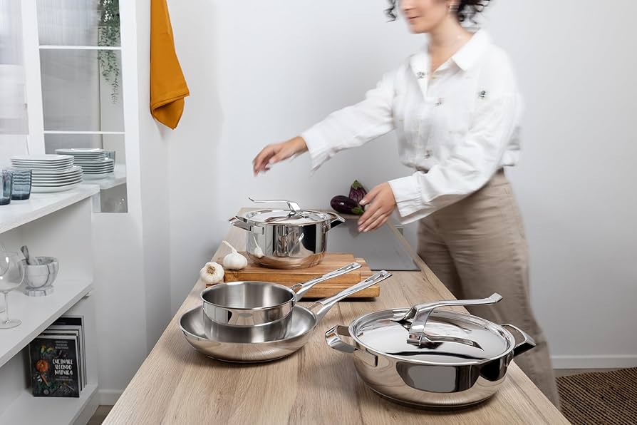 【新品未使用】バラゾーニ　ステンレス鍋直径20cm、24cmセット 71ply8dLMyL._UF894,1000_QL80_.jpg