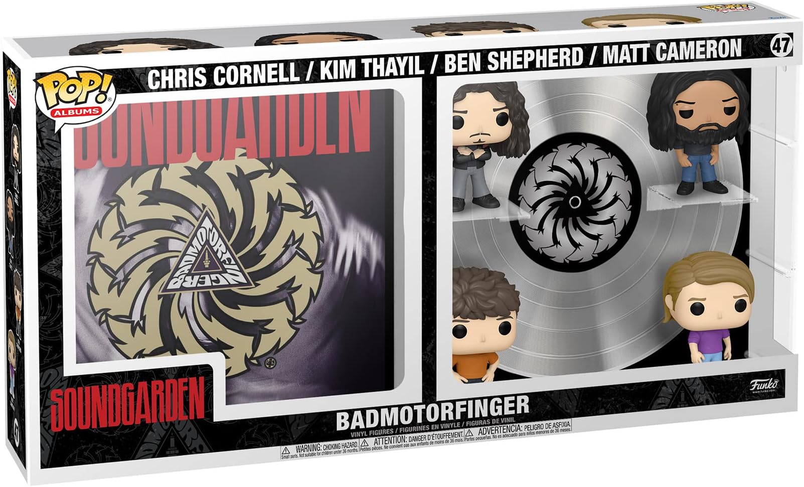 Pop! Albums Deluxe: Soundgarden - Badmotorfinger, Chris Cornell, Kim Thayil, Ben Shepherd, Matt Cameron