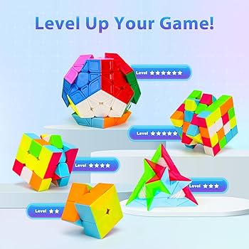 Kellner familie übermut 知育玩具 Amazon.com: Rubik's Cube Family Pack, Original 3x3, 2x2 and