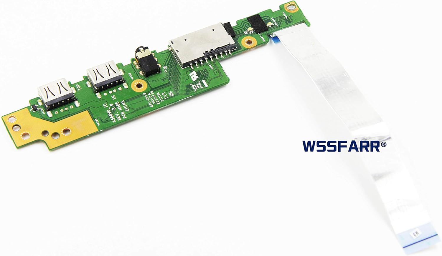 Lysee Laptop Repair Components - 60NB0FL0-IO1030 X580VD_IO FOR ASUS X580VD USB AUDIO CARD READER BOARD with cable