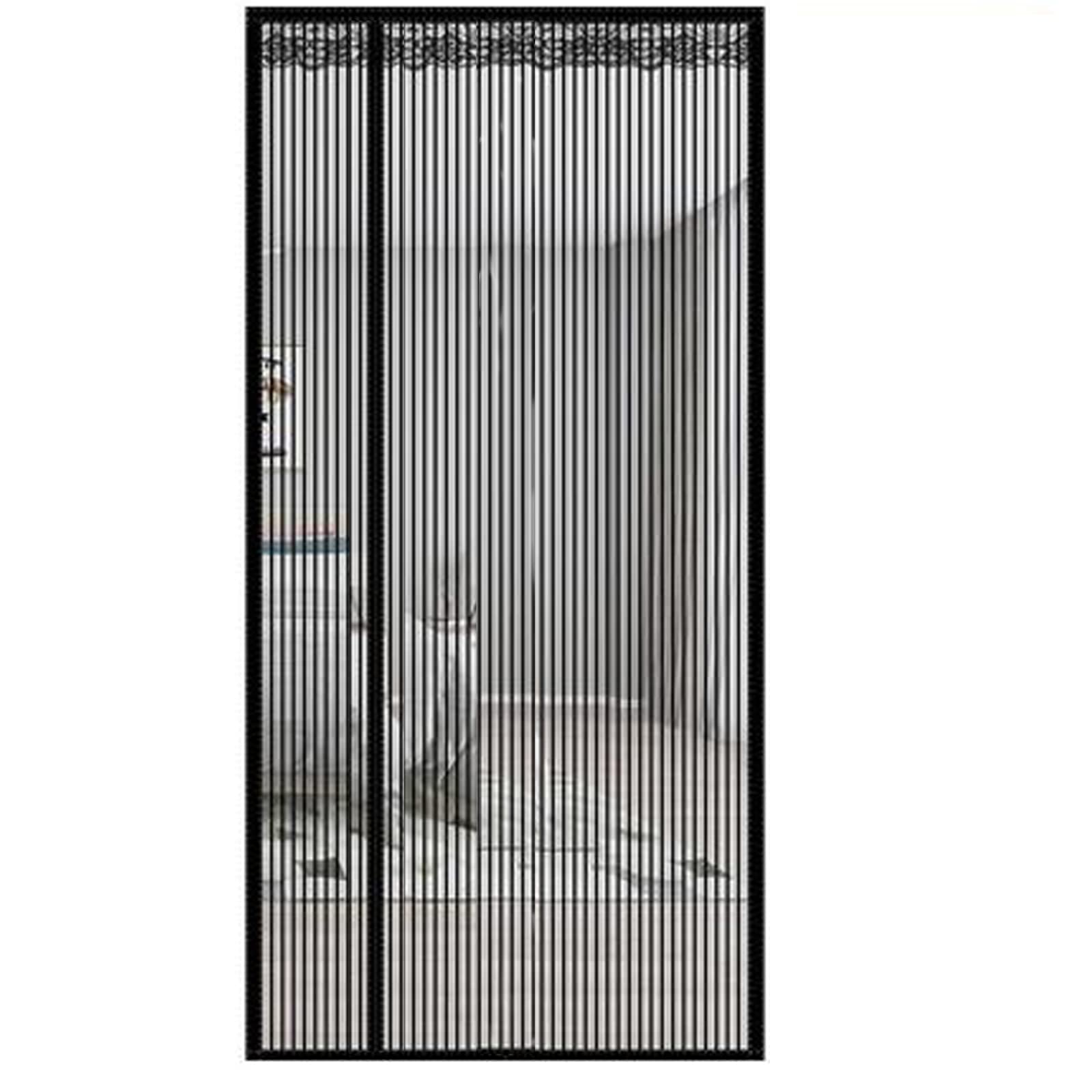 Moustiquaire pour chat avec rideau magnétique sur mesure en maille résistante