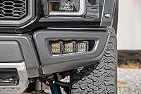 Vista 2 de Rough Country Kit de luces antiniebla DRL LED triple para Ford Raptor 2017-2020 - 70700DRL