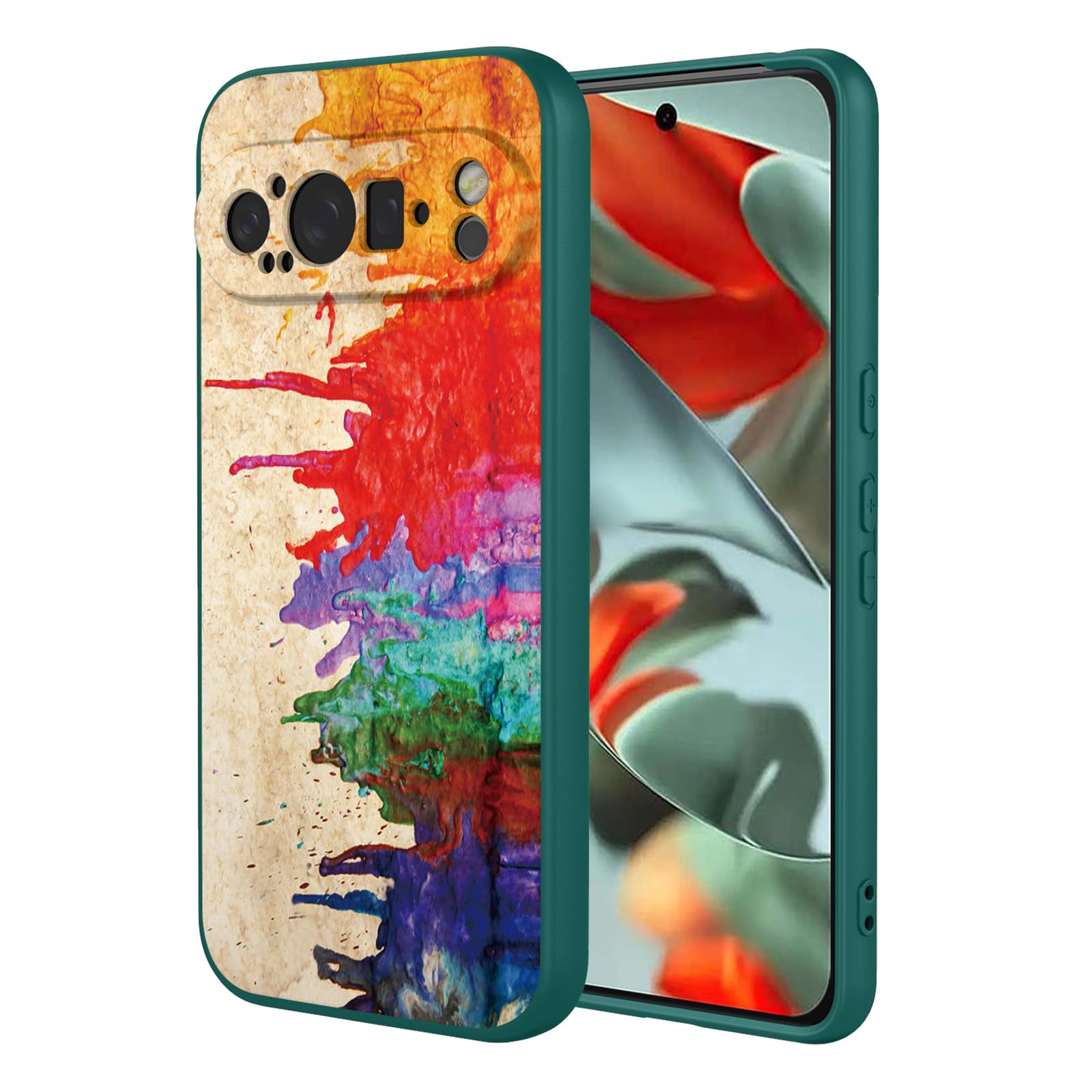 Coque Google 9 Pro en silicone liquide toucher doux de qualité premium - 8