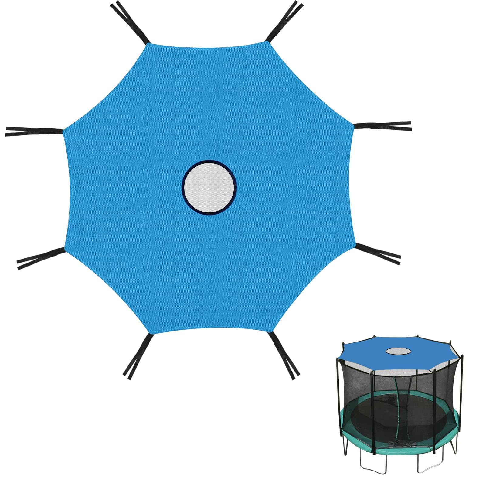 Housse protection trampoline résistant UV tissu Oxford 308 cm