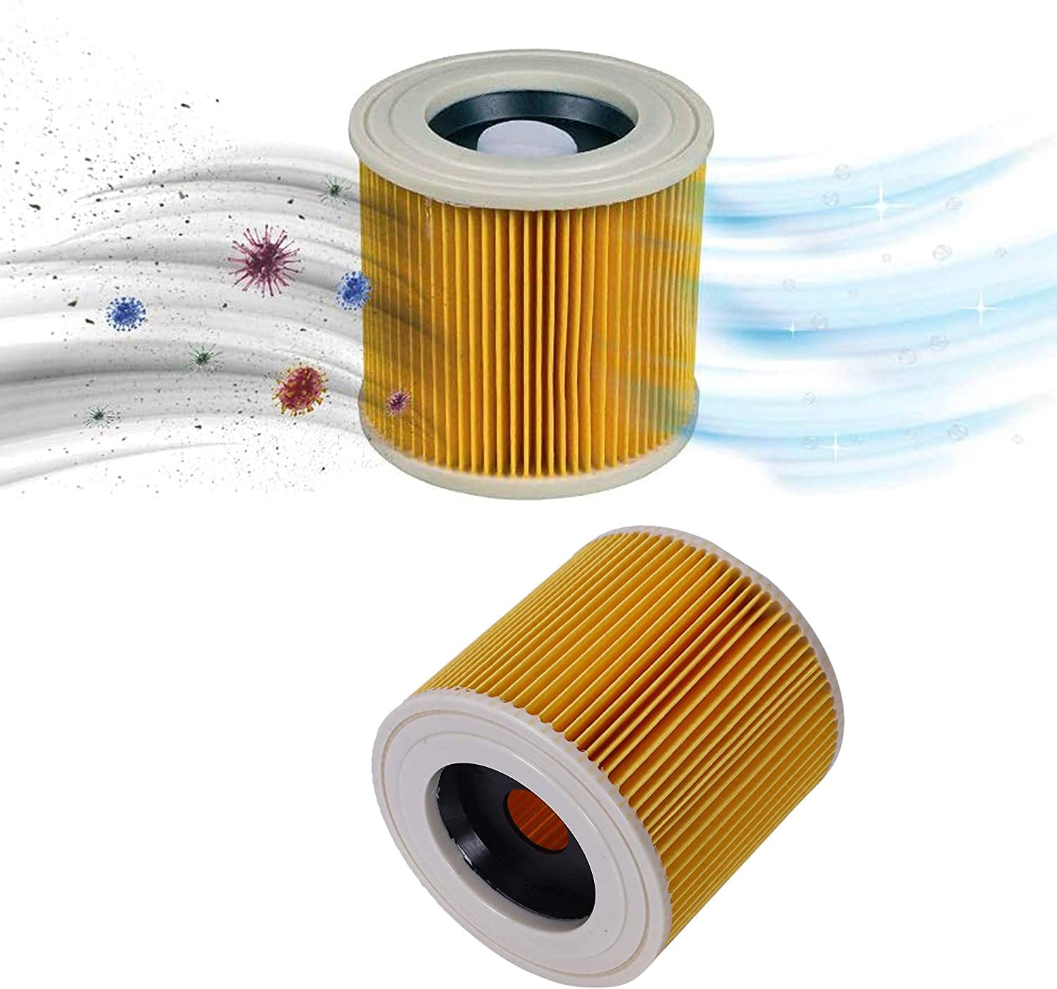 Le Migliori Offerte Filtri Aspirapolvere Karcher Online - Fino A 71% Di - Foto 2