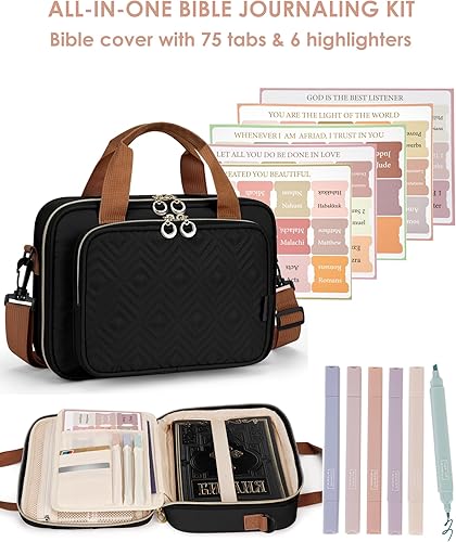 Miniatura 2 de Fundas para la Biblia para mujereshombres, funda acolchada para libros