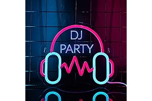 YuanDian Headset Neon Sign: Enhance Your DJ Ambiance