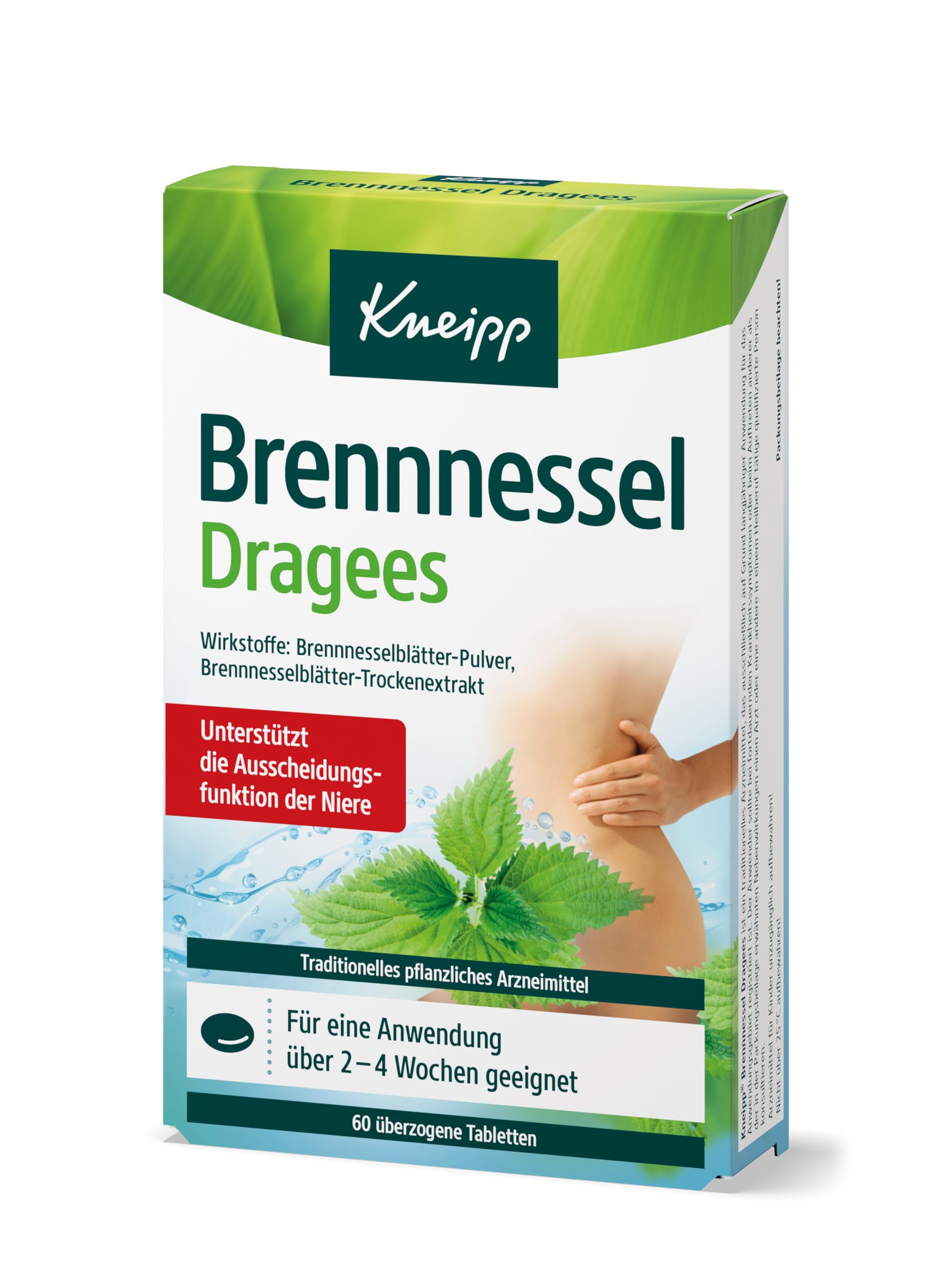 Kneipp Brennnessel Dragees - Traditionell pflanzliches Arzneimittel