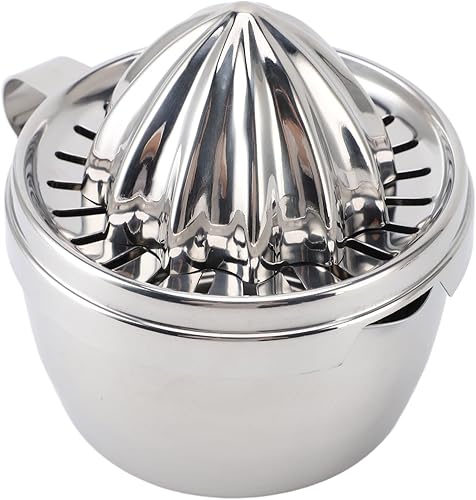 Miniatura 4 de Stainless Steel Lemon Squeezer Manual Juice Extractor Premium 304 Rust Proof Heavy Duty Citrus Press for Orange Lemon Lime Home Kitchen Bar