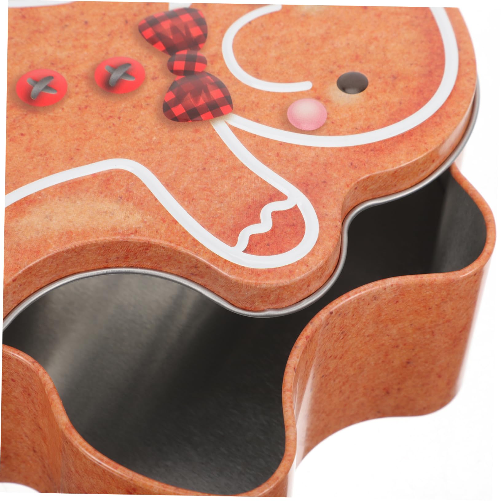 COHEALI 4pezzi Scatola di Biscotti di Natale in Latta Decorativa Scatola di Latta per Biscotti Caramelle Dolcetti