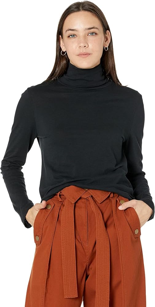 Madewell Whisper Cotton Turtleneck True 