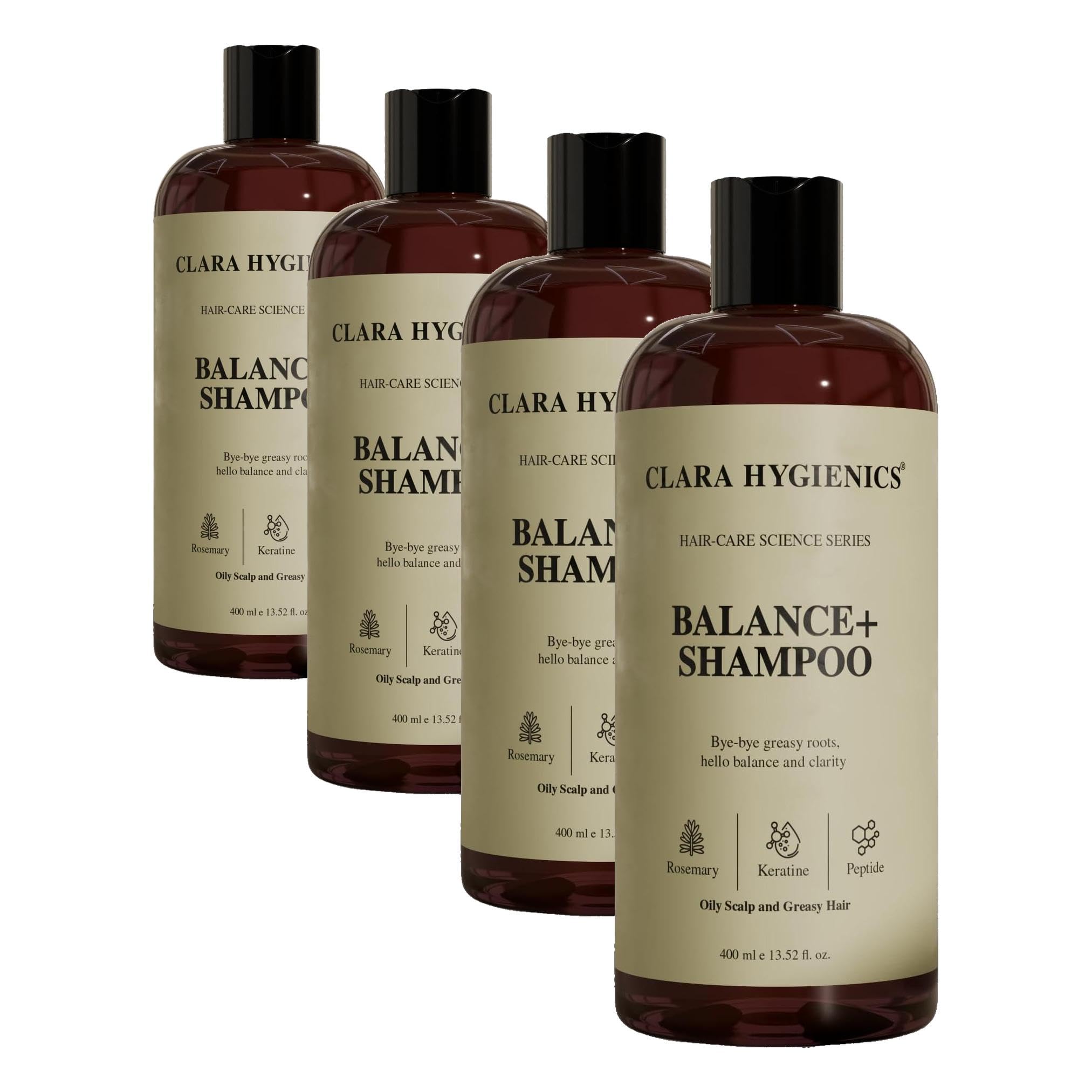 Balance+ Shampoo 400 ml Rosemary Series Şampuan (4 paketi)
