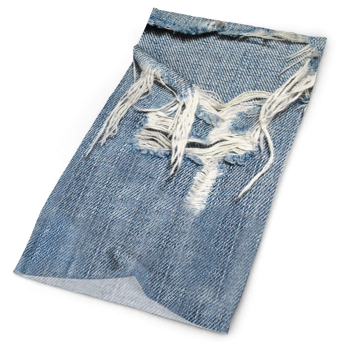 tattered blue jeans