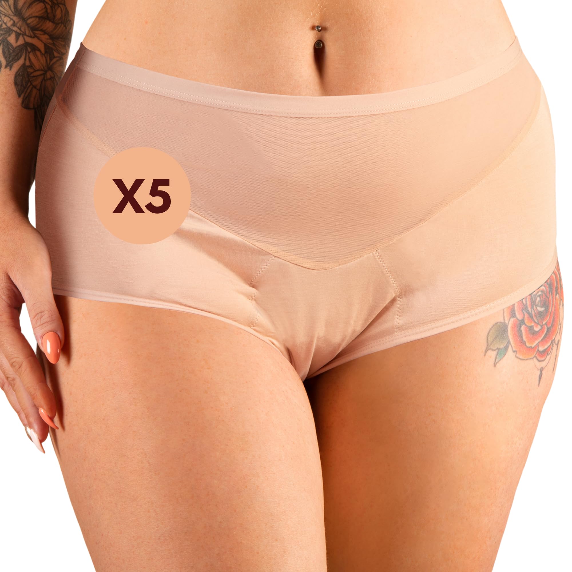 Braga Menstrual Mujer de Talla Alta Vanessa - Serenidad, Comodidad y Feminidad - Tallas S a 5XL