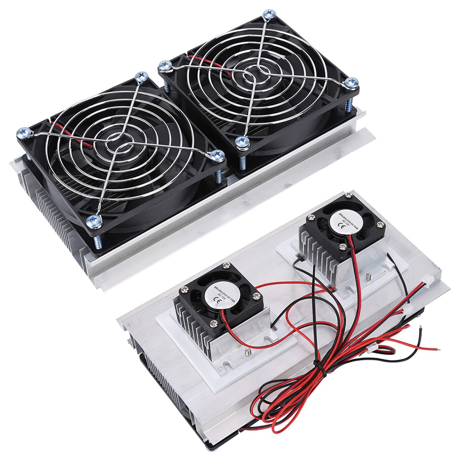 TOPINCN Kit di Raffreddamento per Radiatore a Semiconduttore Termoelettrico Dispositivo di Raffreddamento Ad Alta Efficienza per Appassionati di Elettronica Fai-da-te Potenza 140 W