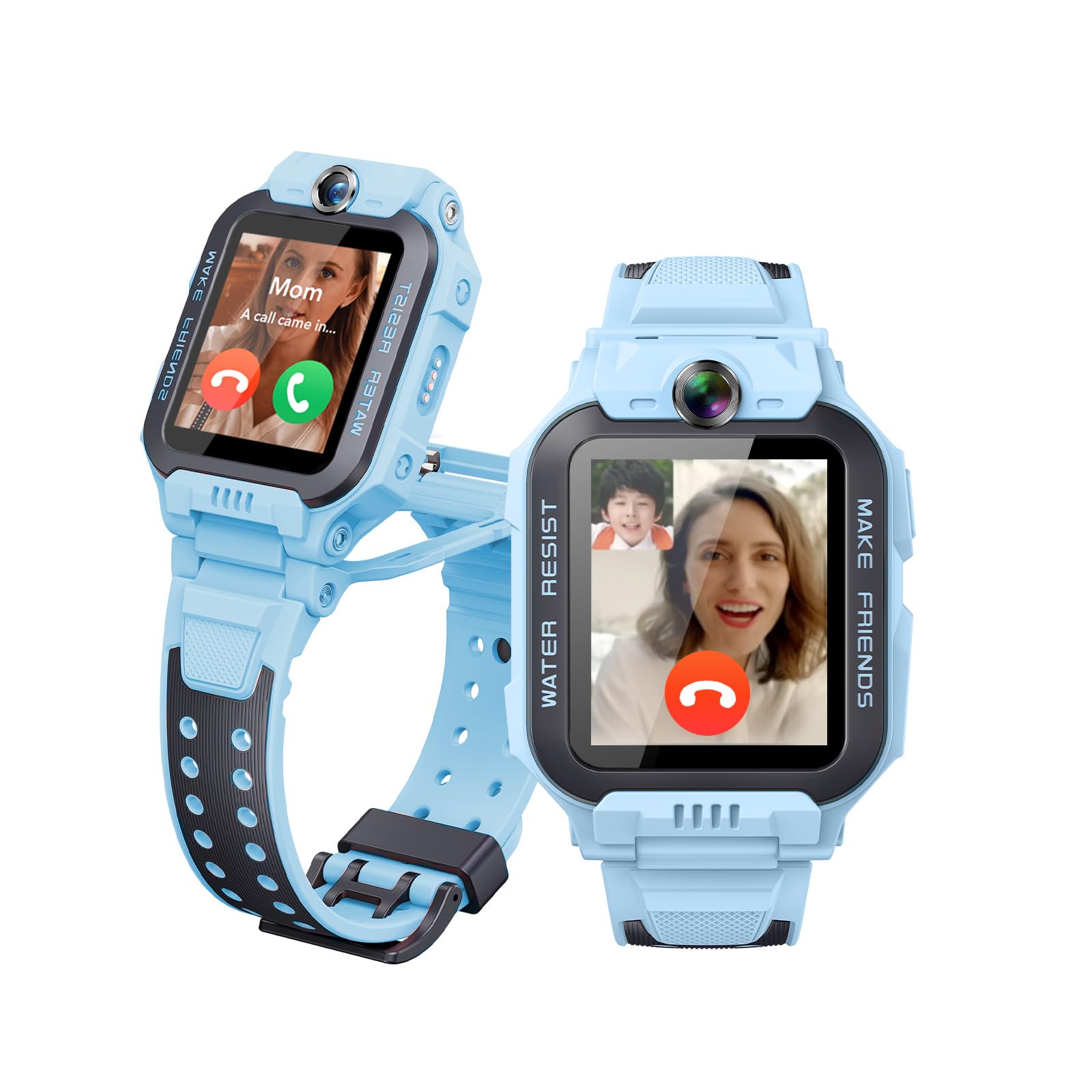 Z7 Kids Smart Watch, Smart watch for Boys, Kids Smartwatch Phone with Long-lasting Video & Phone Call, Kid Watches with GPS Tracker, IPX8 Swimming Water-Resistance