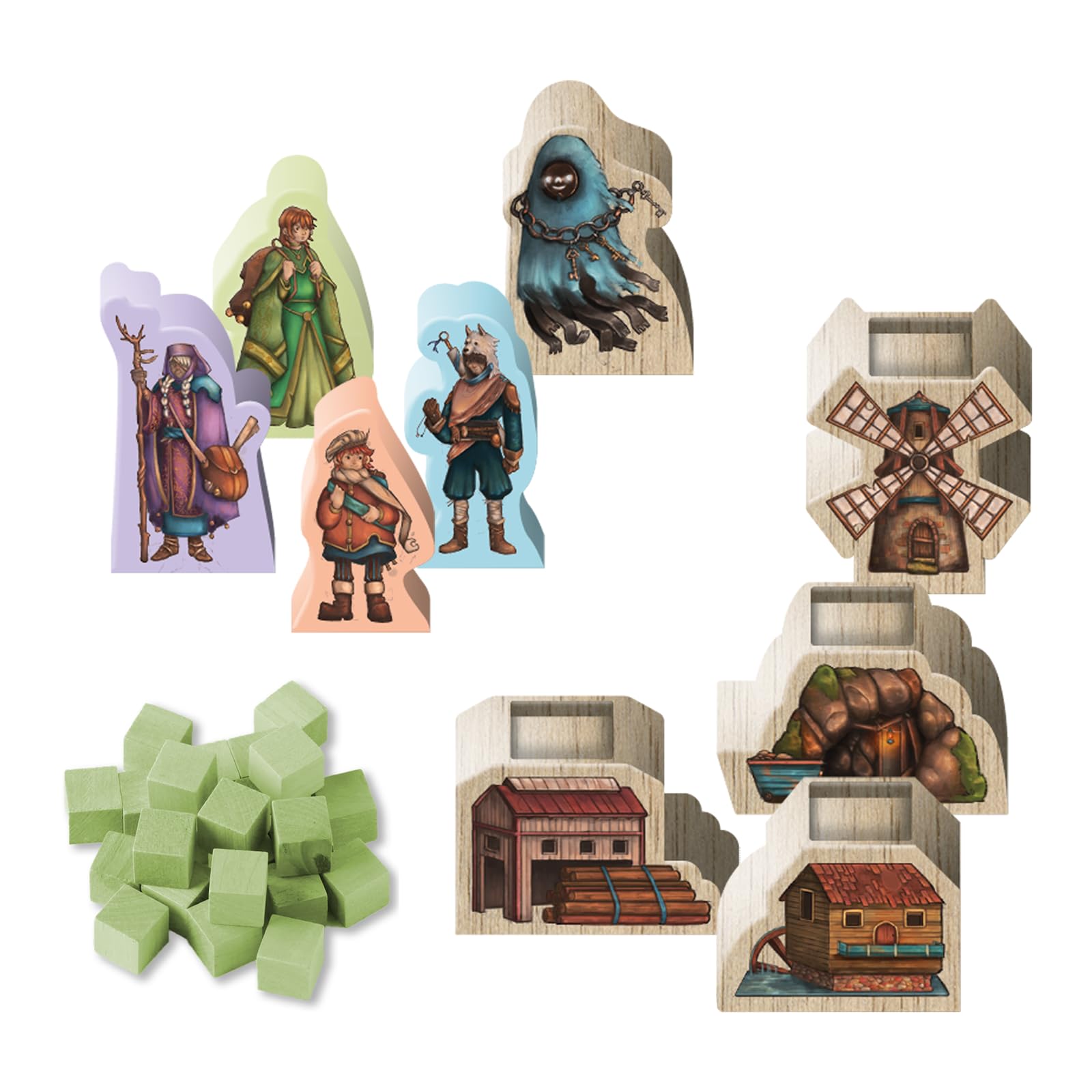 SD GAMES Juego De Mesa Haunted Lands