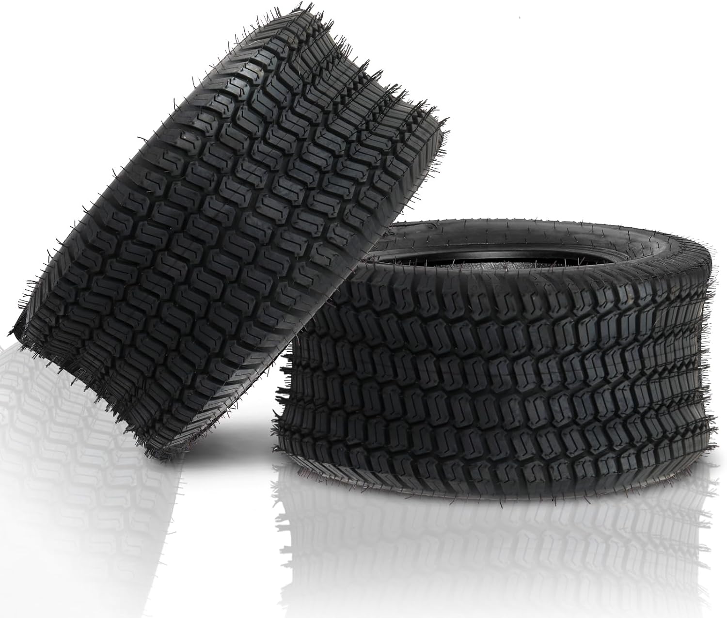18x8.50-10 18x8.5x10 Lawn Mower Garden Tractor Golf Cart Tires 18/8.50-10 Tubeless Turf Tires 4 Ply Pack of 2