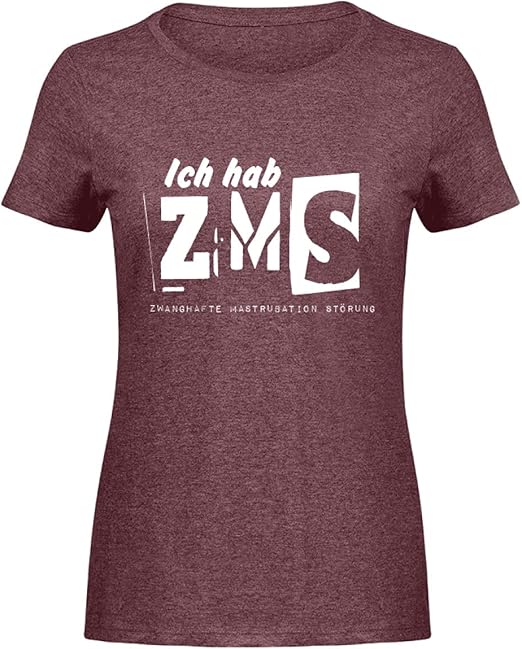 generisch Tengo ZMS. Camisa para Mujer de Mezcla Forzada de ...