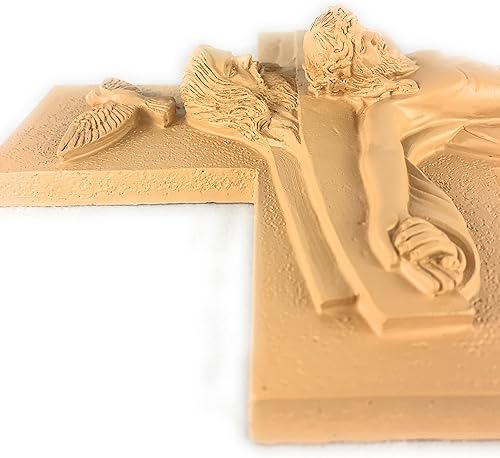 Miniatura 4 de Ain't It Nice Decoración religiosa de Jesús Cruz Atrio Trinidad Trinidad Trinidad Dios Jesús Paloma Decoración religiosa para el hogar, colgar en la