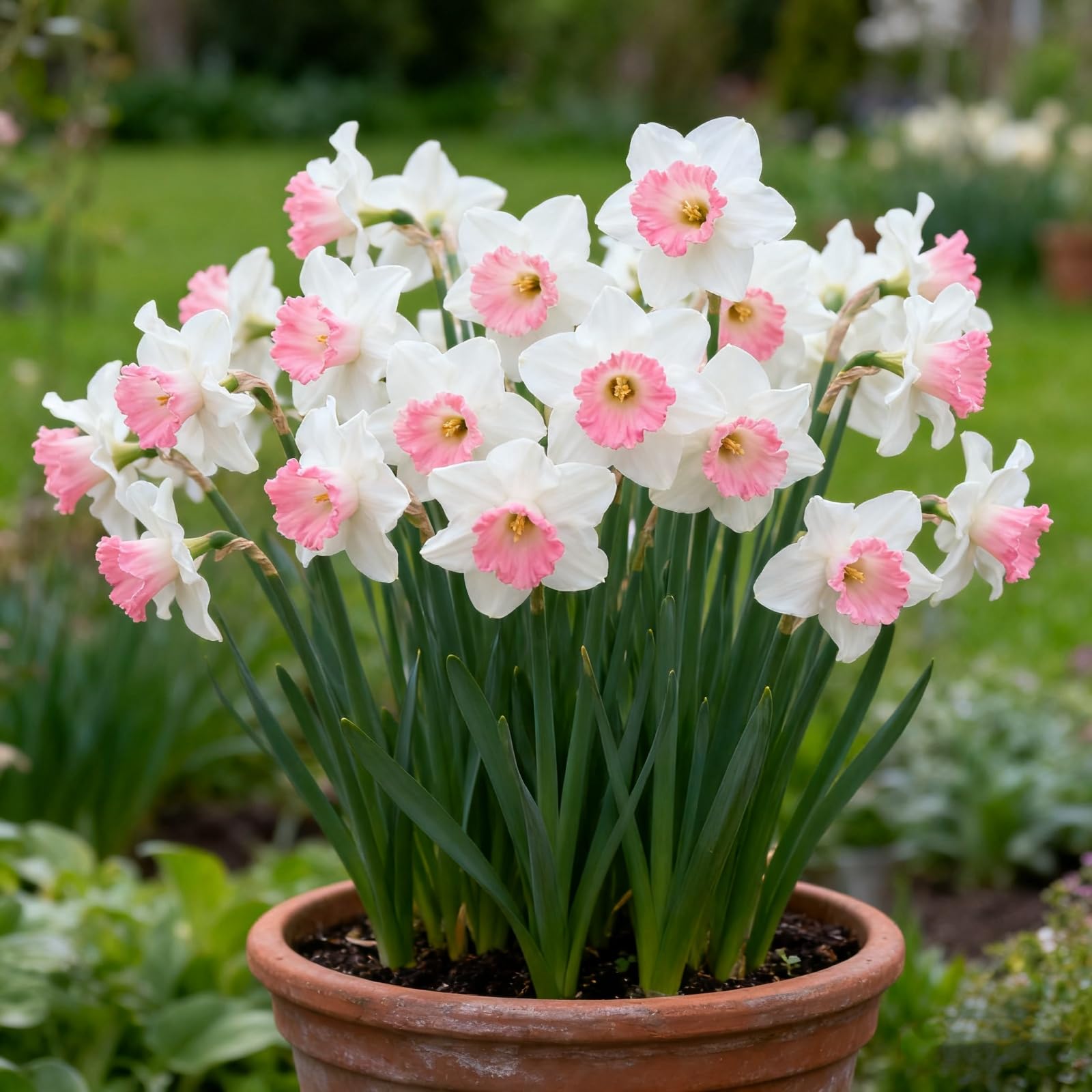 Narcissus Bulbs UK/Daffodil Bulbs for Planting Now/Suitable for Garden Plants/Landscape Design/Indoor and Outdoor Potted Plants-2 Bulbs-C