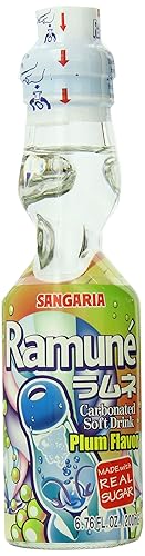 Miniatura 17 de Sangaria Ramune Marble - Soft Drink sabor fresa