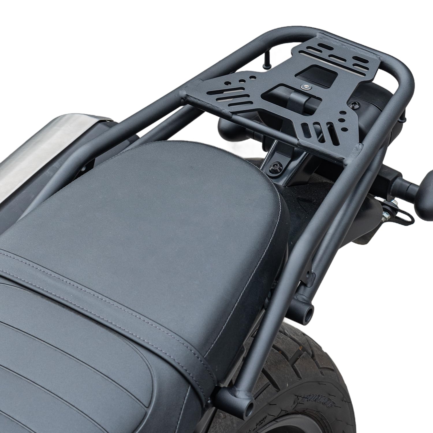 Motorrad Hinten Gepäckträger für CL300 CL500 SCL500 2023 2024 Heckgepäckträgerplatte Haltegriff für Beifahrer Stahlträger Halterung Hinterradgepäckträger Heckfrachtaufbewahrung