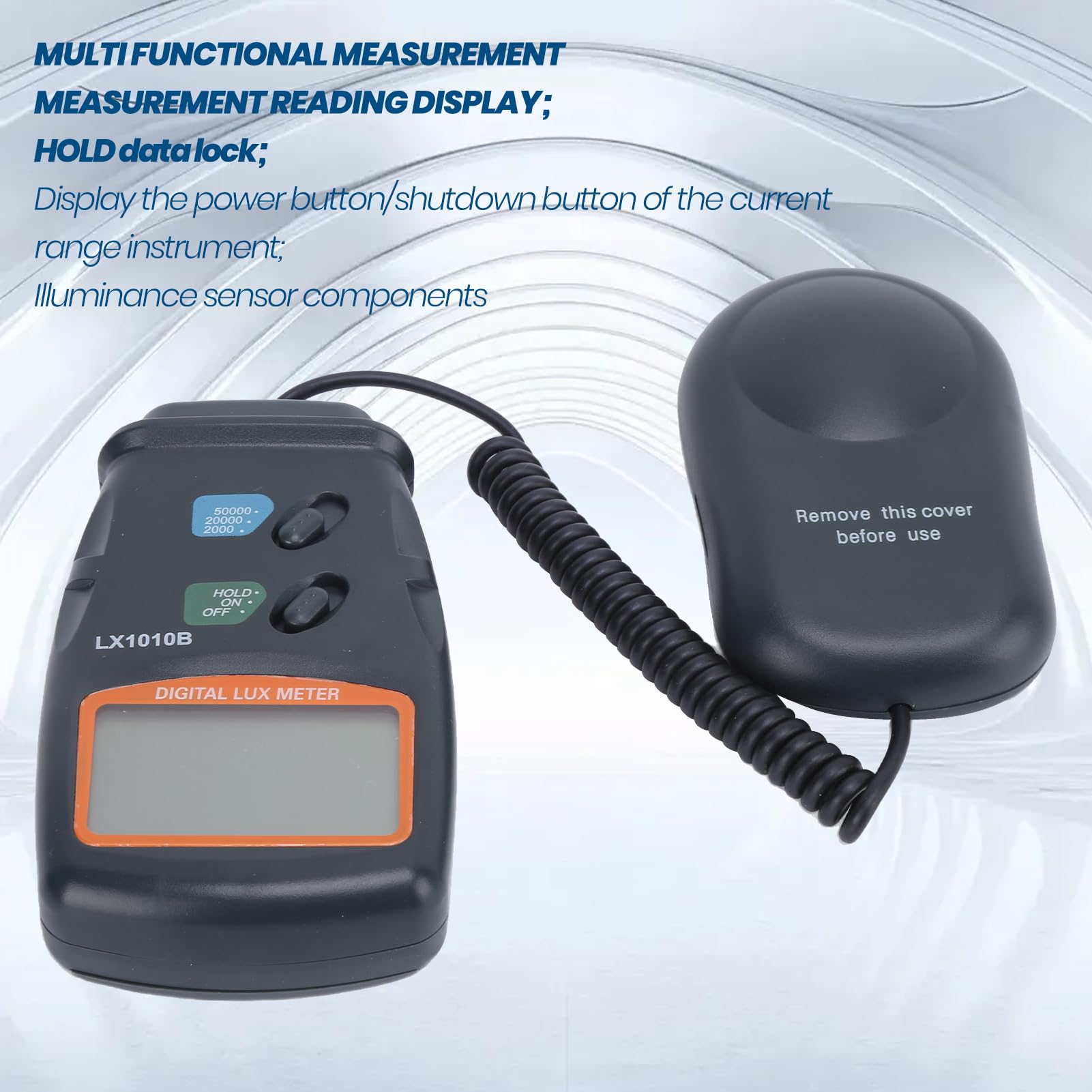Amazon.com: 50,000 Digital Light Meter, LCD Screen, Handheld