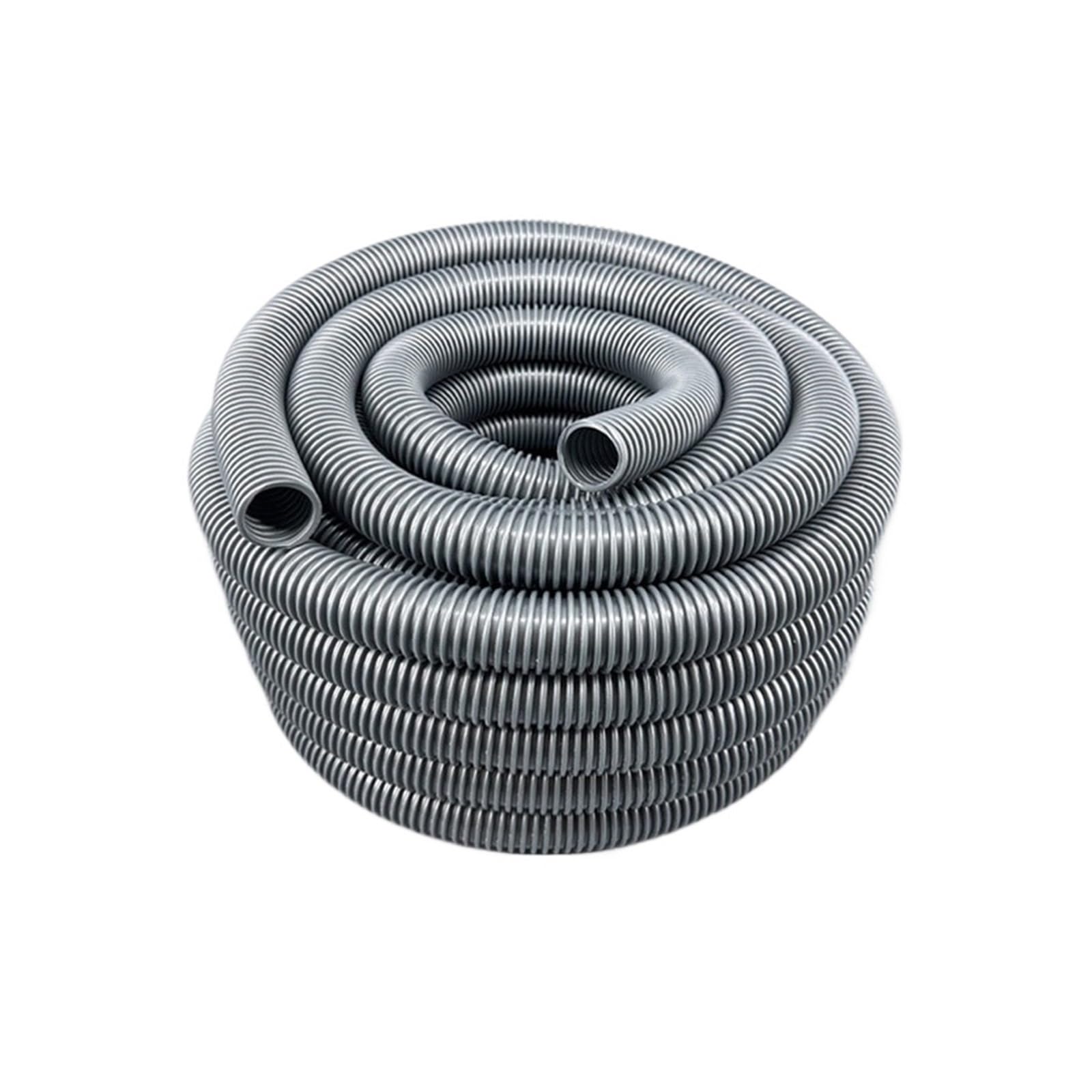 Stldbzakpkn Grey-5M 3M/5M Vacuum Cleaner Hose Universal Inner Diameter 32Mm Vacuum Cleaner Extension Hose Threaded Eva Corrugated Tube(Grey-5M)
