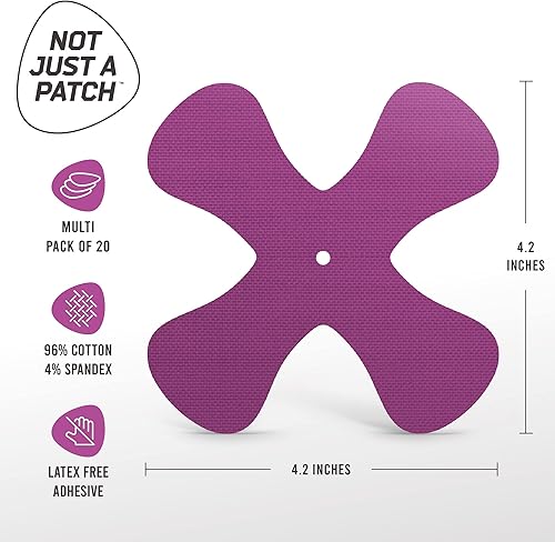 Vista 33 de Not Just A Patch X-Patch - Parches con sensor CGM (paquete de 20), resistentes al agua, Omnipod 5 parches adhesivos, duraderos para un