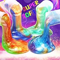 Vista 2 de Barrel Slime - Paquete de 48 unidades de mini slime de galaxia regalos de fiesta para niñas y niños, kit de slime súper suave y elástico para niños