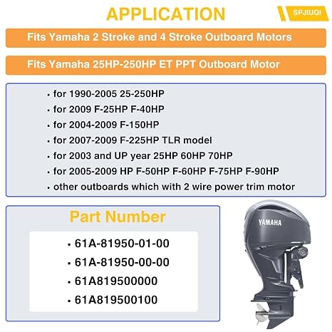12V 3-Pin Power Trim Tilt Relay for Yamaha