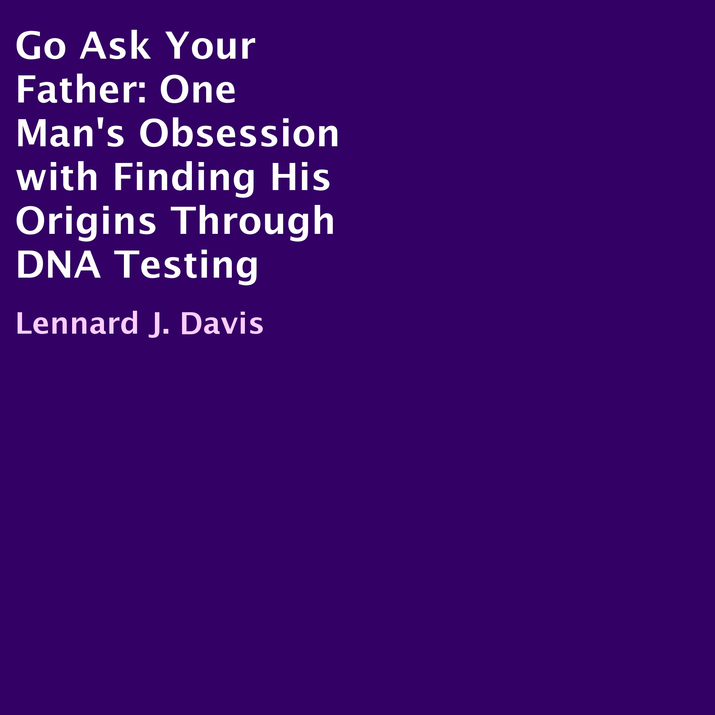 Cover art for Go Ask Your Father