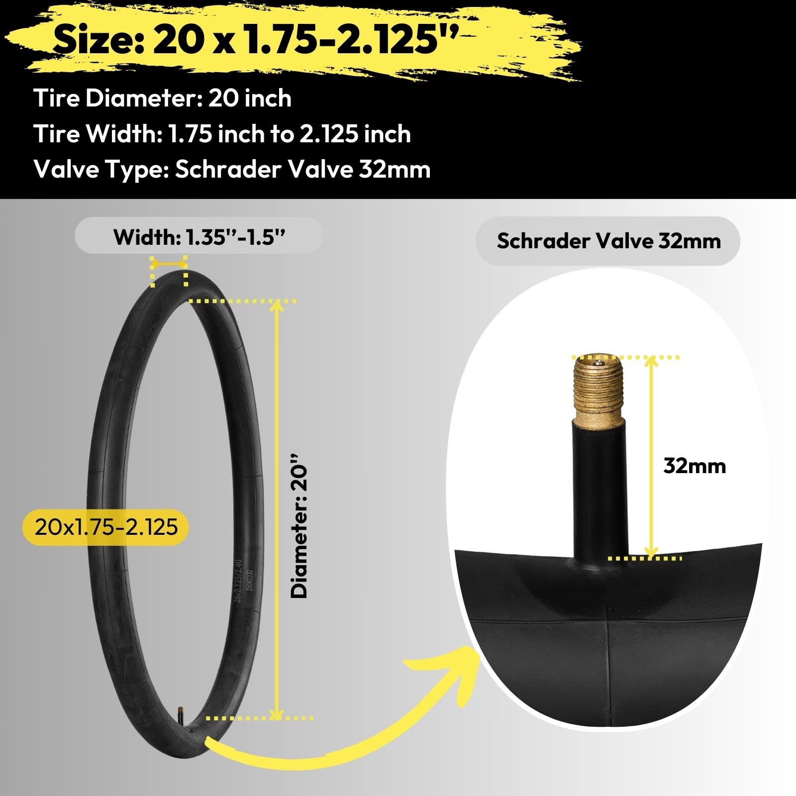 Miche s184100 Motorcycle Inner Tube 130/90 x 18 8mfr 1, 18 inch