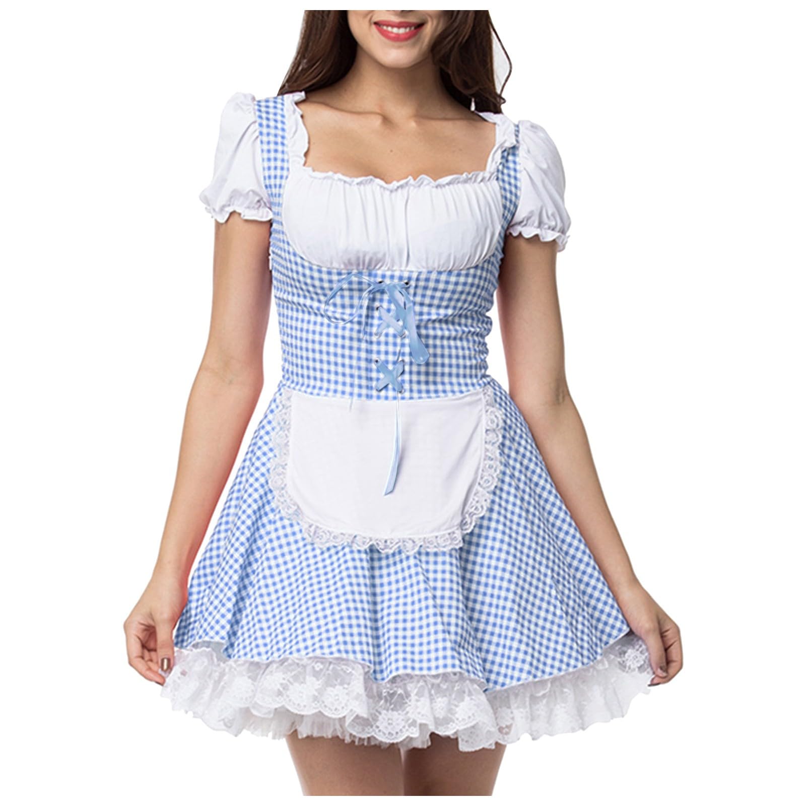 Bavarian Beer Festival Women's Ethnic Dress Experience Festival Atmosphere Halloween Costumes Adult Women (C, L)