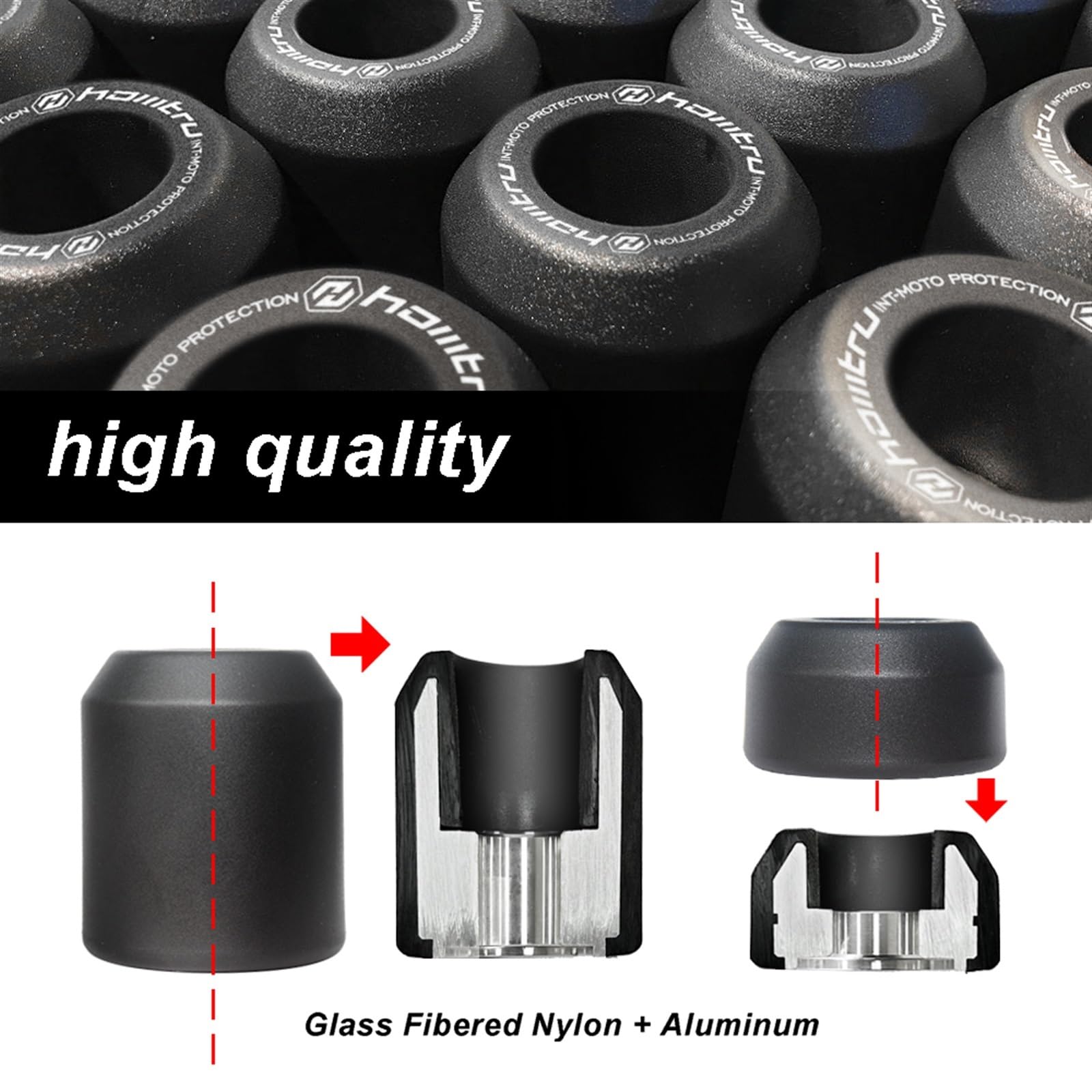 TAMPONI RUOTA DUCATI - DUCATI WHEEL AXLE SLIDERS - Spider