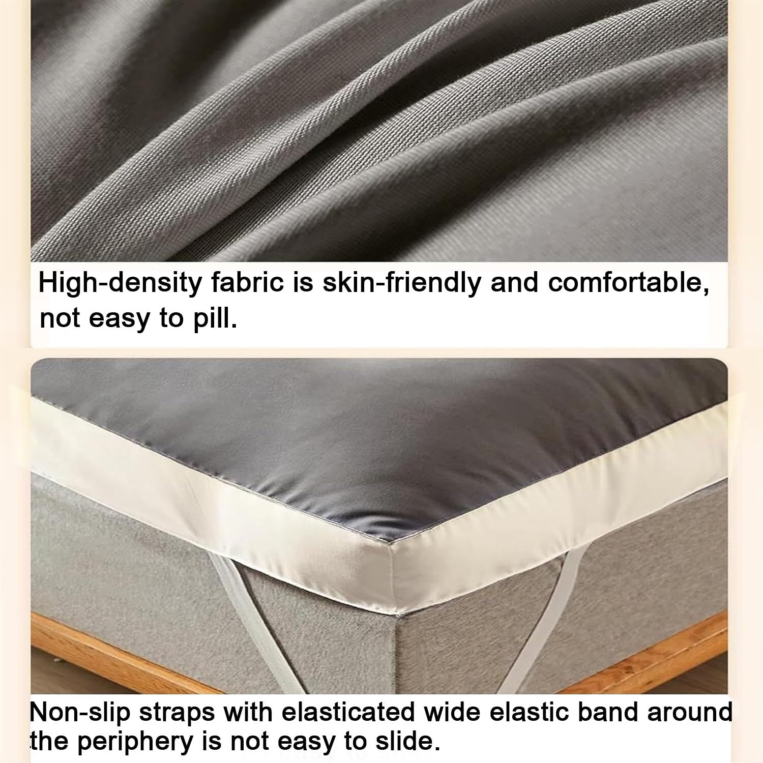 Japanische Futon-Matratze Bodenmatratze Schlafmatratze Tragbare Roll-Up-Camping-Matratze Bodenmatratze Shiki Futon Camping-Matratze für Gästematratze,Gray 1,120x190cm